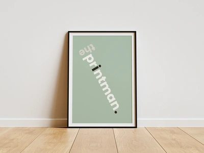  Free Poster On The Floor Mockup 1